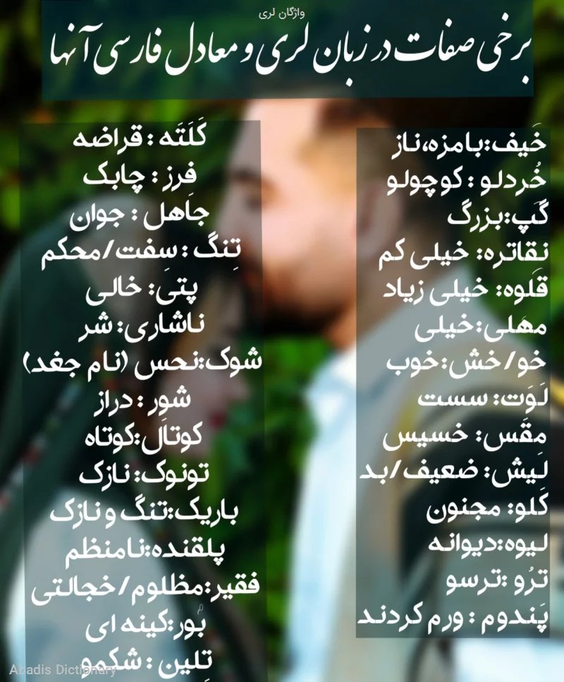 واژگان لری